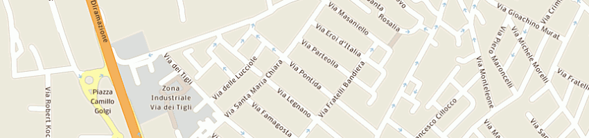Mappa della impresa meloni e pusceddu di oscar meloni e andrea pusceddu snc a CAGLIARI