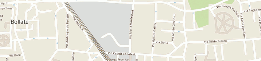 Mappa della impresa aem spa a BOLLATE