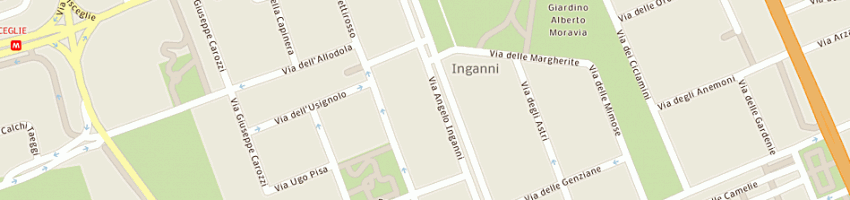 Mappa della impresa gruppo progettocasa srl a MILANO