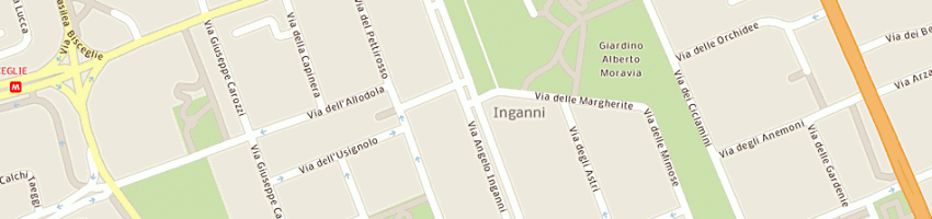 Mappa della impresa studio medico rocca marco a MILANO