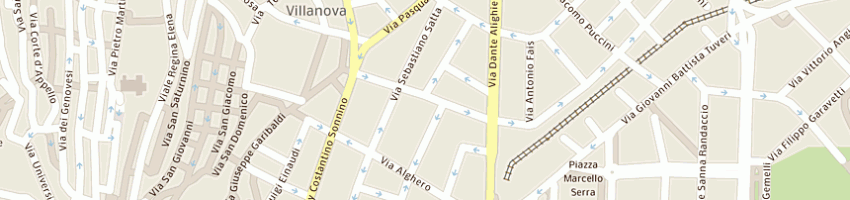 Mappa della impresa camba patrizia a CAGLIARI