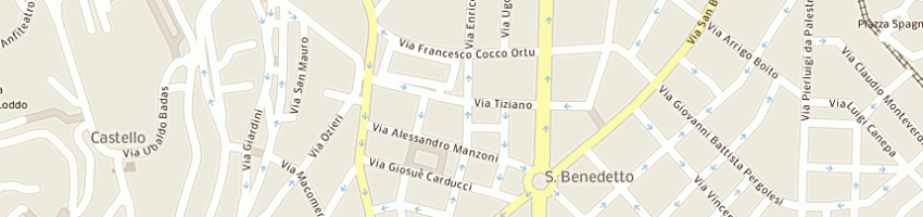 Mappa della impresa virdis giuseppa di ghirra gianfranco e c snc a CAGLIARI