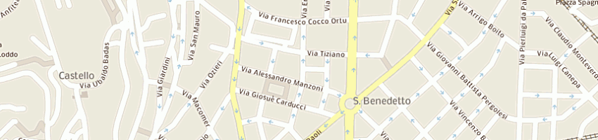 Mappa della impresa massimino sebastiano a CAGLIARI