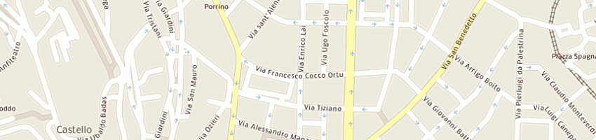 Mappa della impresa nuova casaviva srl a CAGLIARI