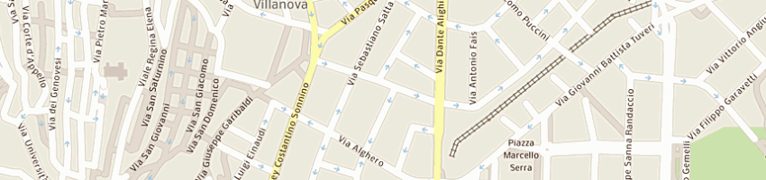 Mappa della impresa mura giuseppe a CAGLIARI
