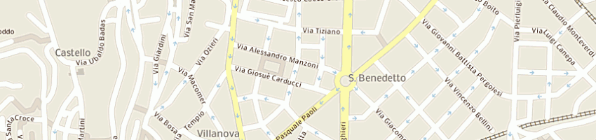 Mappa della impresa lavanderia le 4 ma di cois daniela a CAGLIARI