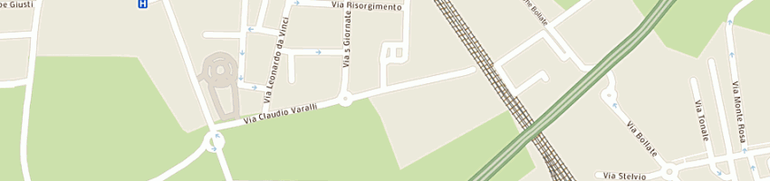 Mappa della impresa coges srl a BOLLATE