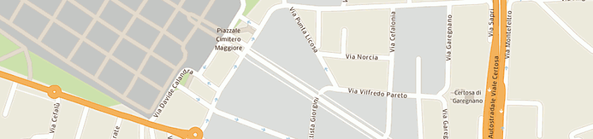Mappa della impresa tratto di rossi roberto daniele a MILANO