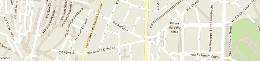 Mappa della impresa tomba marco a CAGLIARI