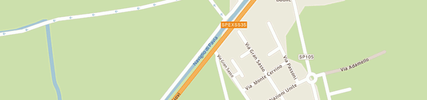 Mappa della impresa dpi safety srl a ZIBIDO SAN GIACOMO