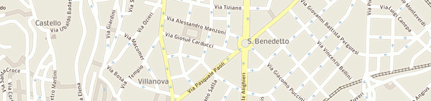 Mappa della impresa governi luciano a CAGLIARI