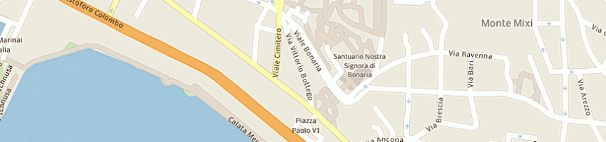 Mappa della impresa roari di candura anna rita e c snc a CAGLIARI