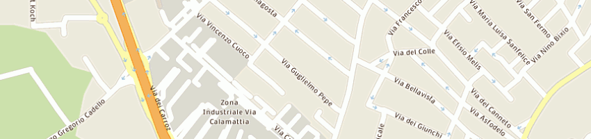 Mappa della impresa sarda games srl a CAGLIARI