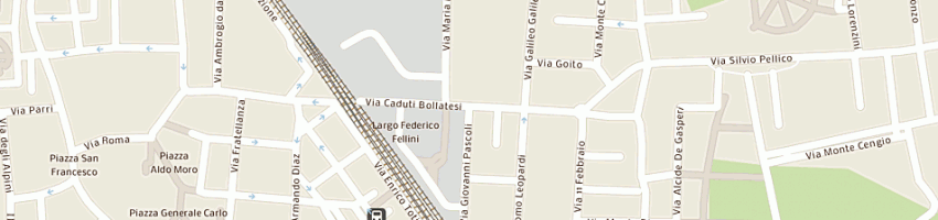 Mappa della impresa el-co service sas di massimo segreto e c a BOLLATE