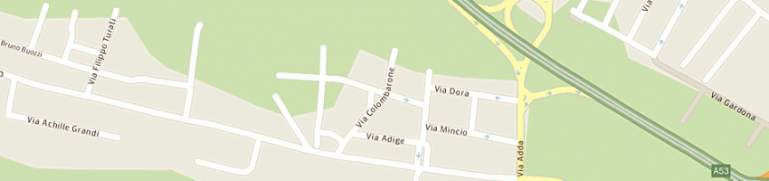 Mappa della impresa calvi paola a PAVIA