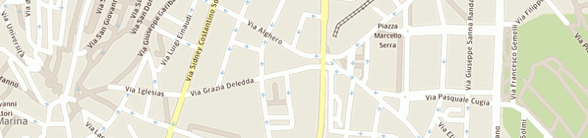 Mappa della impresa sanna manuela a CAGLIARI