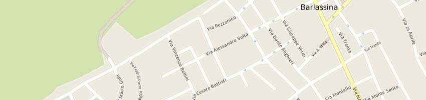 Mappa della impresa belloni maurizio a BARLASSINA