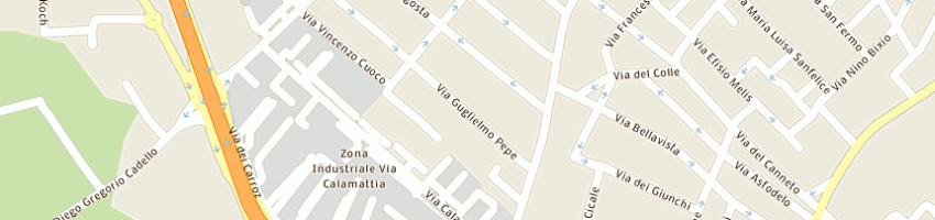 Mappa della impresa zanda antonio a CAGLIARI