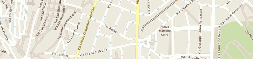 Mappa della impresa millefiori srl a CAGLIARI