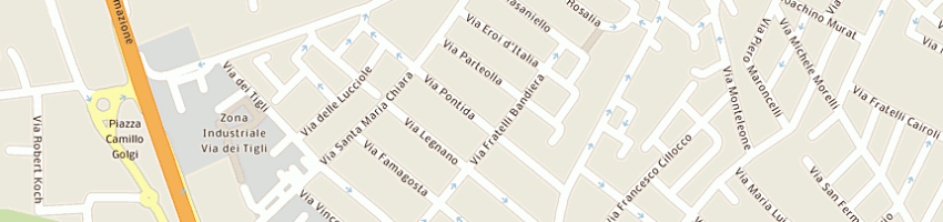 Mappa della impresa tanda mario a CAGLIARI