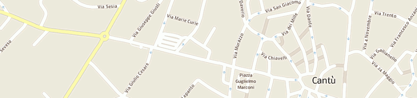 Mappa della impresa idrolux di casati lino e c snc a CANTU 