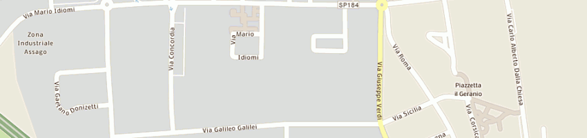 Mappa della impresa container srl a ASSAGO