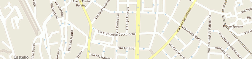 Mappa della impresa quarantiello angelo a CAGLIARI