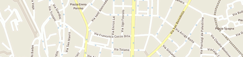 Mappa della impresa sciarra pasquale e c snc a CAGLIARI