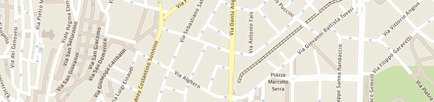 Mappa della impresa piras carlo a CAGLIARI