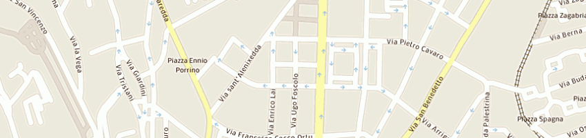Mappa della impresa scalas g e palla f sdf a CAGLIARI