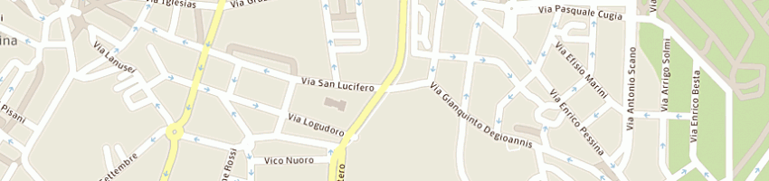 Mappa della impresa floris gavino a CAGLIARI