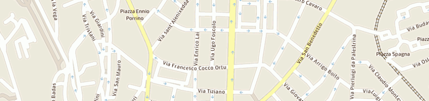Mappa della impresa ichnotech di orani e pisano snc a CAGLIARI