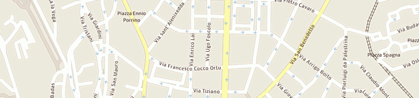 Mappa della impresa laser planet di bistrusso cartoleria di addabbo stefano sas a CAGLIARI