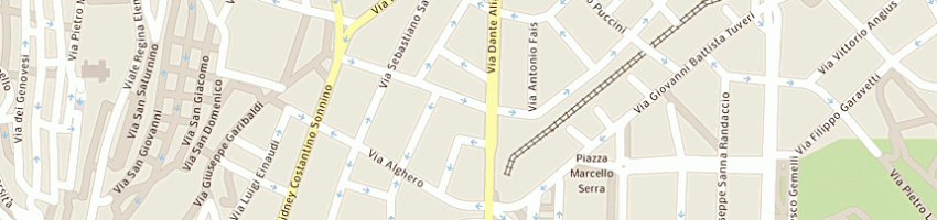 Mappa della impresa fais antonio a CAGLIARI