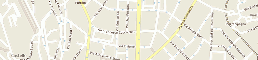 Mappa della impresa gruppo manufacturing soc coop a CAGLIARI