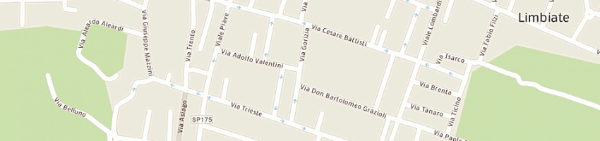 Mappa della impresa saccani elda a LIMBIATE