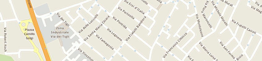 Mappa della impresa agm cartografia snc di savino abeltino e c a CAGLIARI