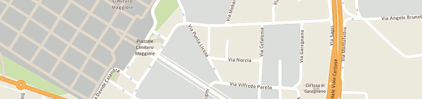 Mappa della impresa associazione l'amore del bambino a MILANO