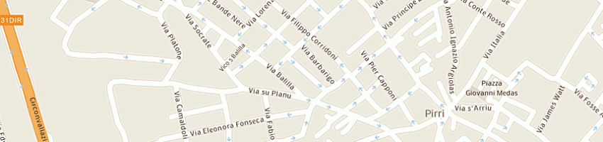Mappa della impresa scalas antonio a CAGLIARI
