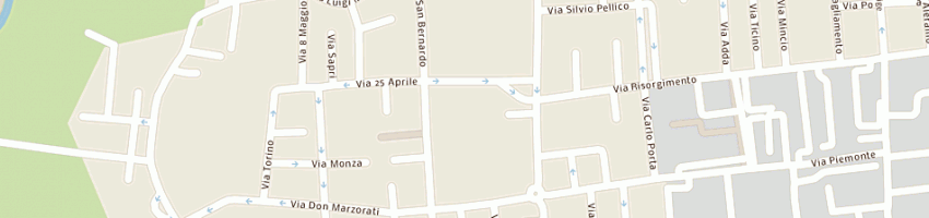 Mappa della impresa ocsa di romanazzi a SENAGO