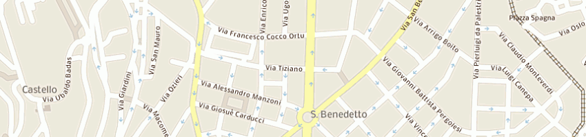 Mappa della impresa angioni antonello a CAGLIARI