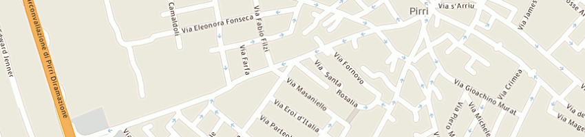 Mappa della impresa mura emiliana a CAGLIARI