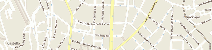 Mappa della impresa mereu elena helena calzature a CAGLIARI