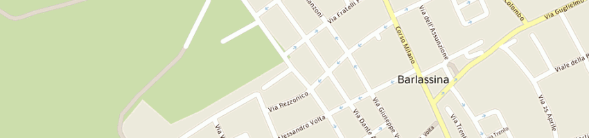 Mappa della impresa dpr srl di panzeri enrico a BARLASSINA