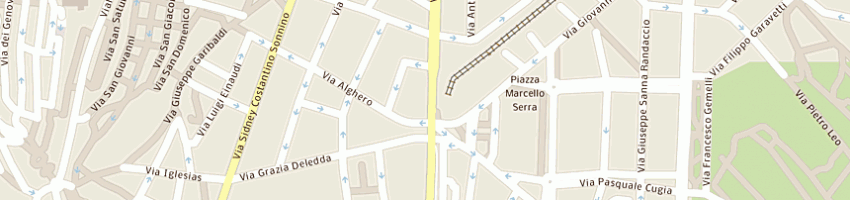 Mappa della impresa sanna anna a CAGLIARI