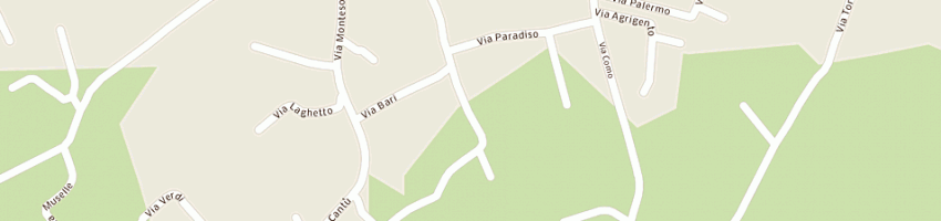 Mappa della impresa ricotti alberto a COMO