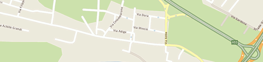 Mappa della impresa granata marco a PAVIA