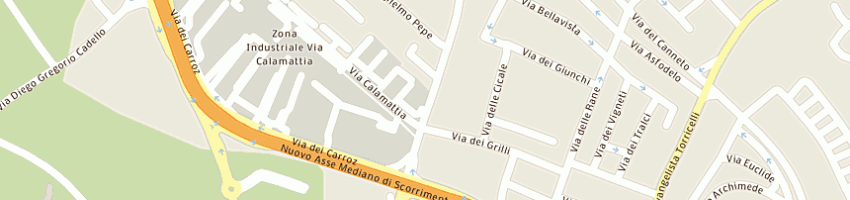 Mappa della impresa can di bricola arianna e c sas a CAGLIARI