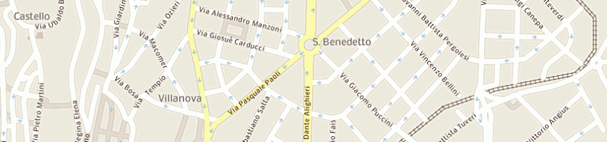 Mappa della impresa balloon di pellegrini e c sas a CAGLIARI