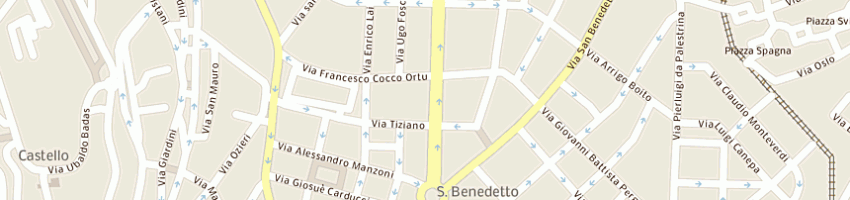 Mappa della impresa bankoro sas a CAGLIARI